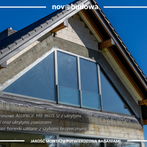 Realizacja montażu okien Novobudowa - Dąbrowa Szlachecka
