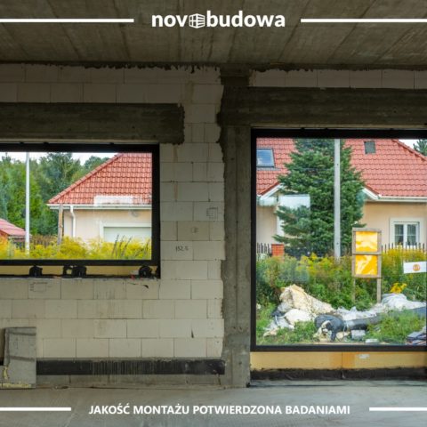 Realizacja montażu okien Novobudowa - Nadarzyn
