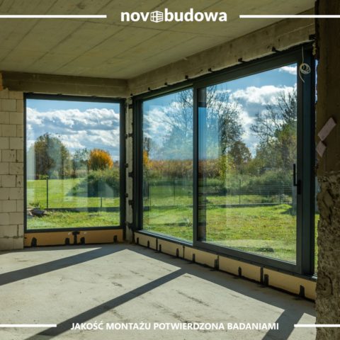 Realizacja montażu okien Novobudowa - Dąbrowa Szlachecka