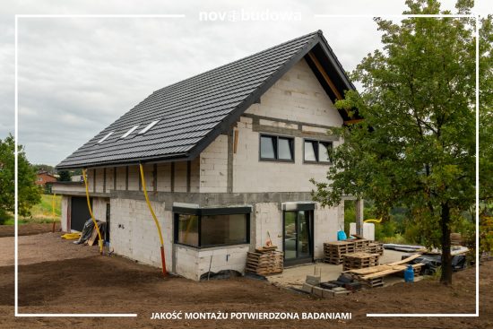 Realizacje Novobudowa: montaż okien ALU i PVC w Krakowie + Żaluzje