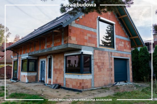 Novobudowa realizacje: Warszawa mix okien PVC i HST ALU